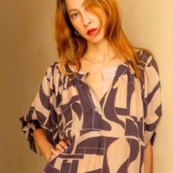 Horses Atelier Bauhaus blouse - Picture 3 of 4